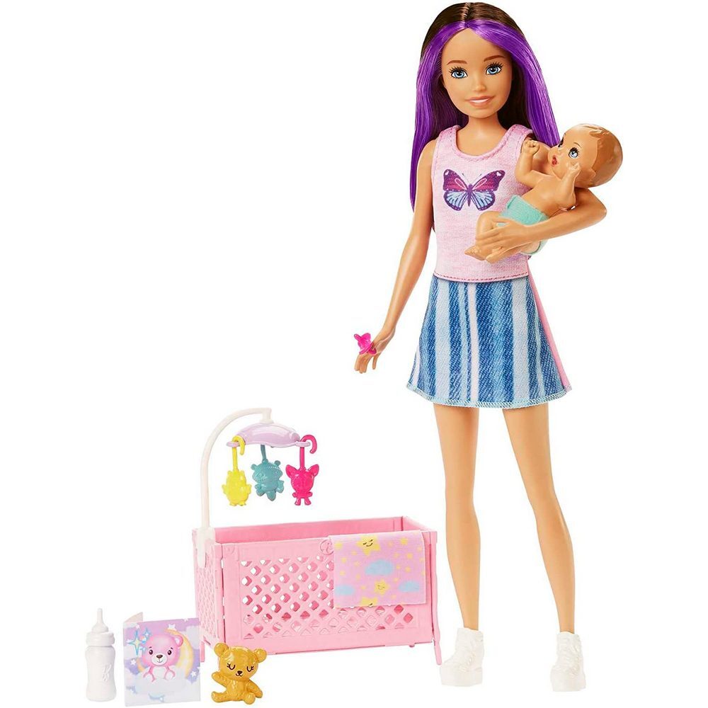 Barbie Skipper Babysitters Inc Dolls & Playset - Blue Shorts