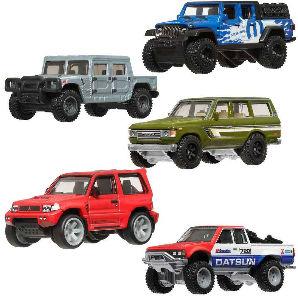 Hot Wheels Premium Car Culture Terra Trek 961B Set of 5