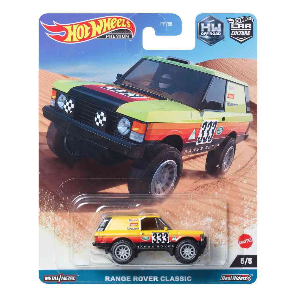 Hot Wheels Premium Car Culture HW Off Road - Range Rover Classic