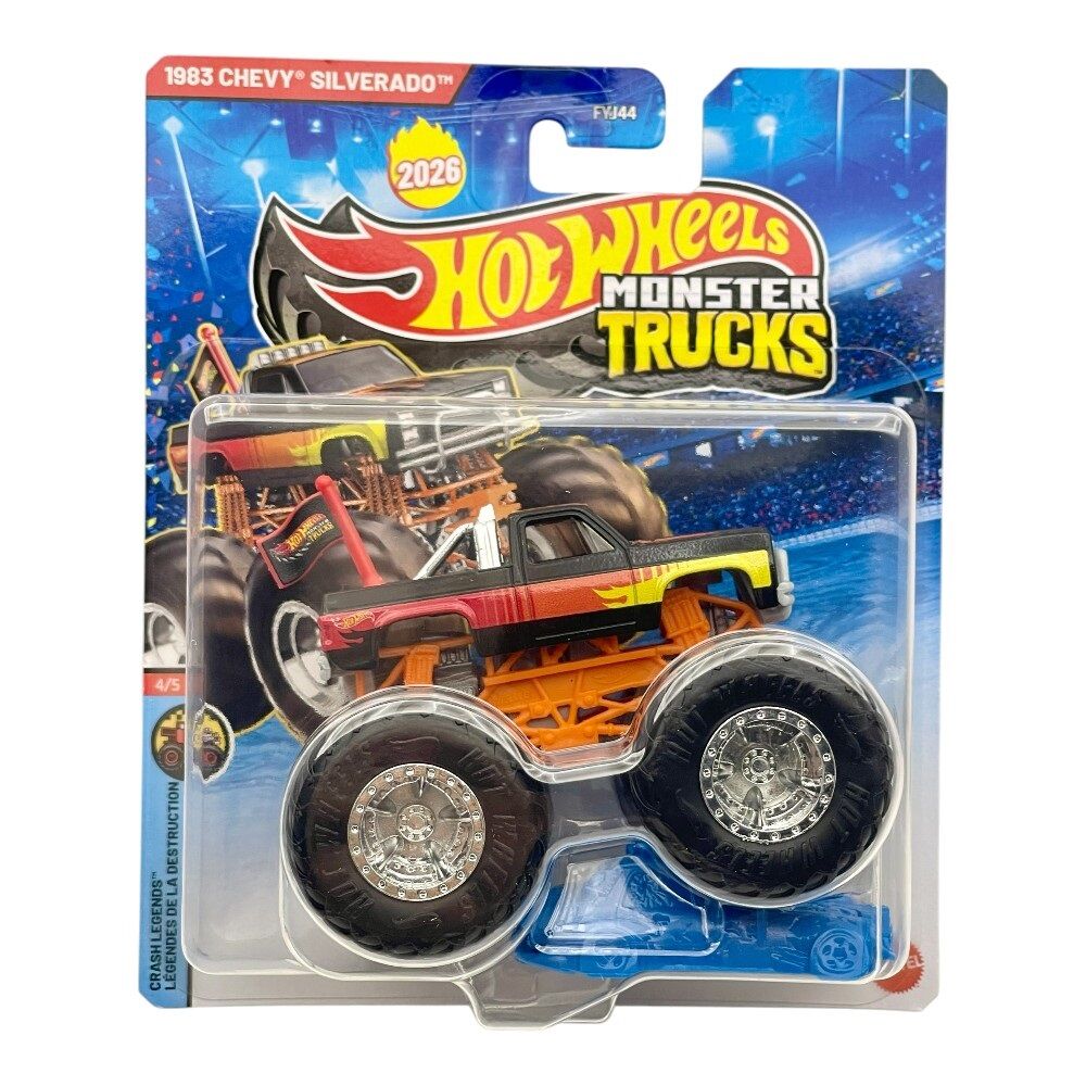 Hot Wheels Monster Trucks 2026 1:64 - 1983 Chevy Silverado
