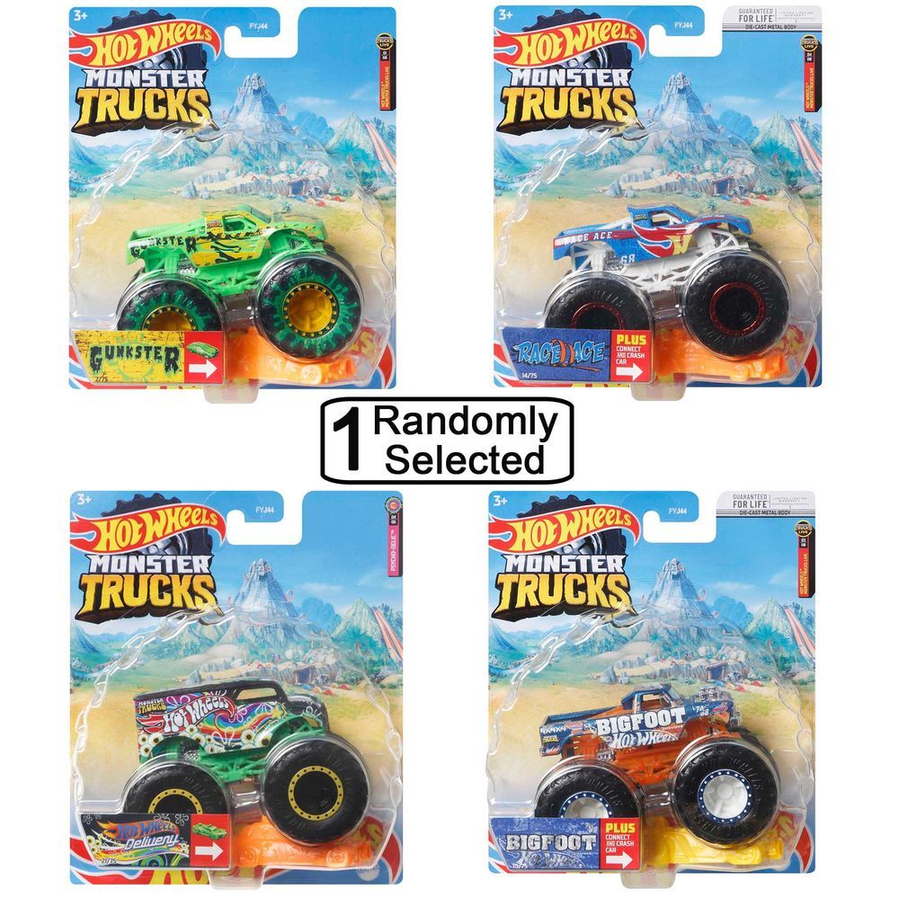 Hot Wheels Monster Trucks 1:64 Scale Assorted