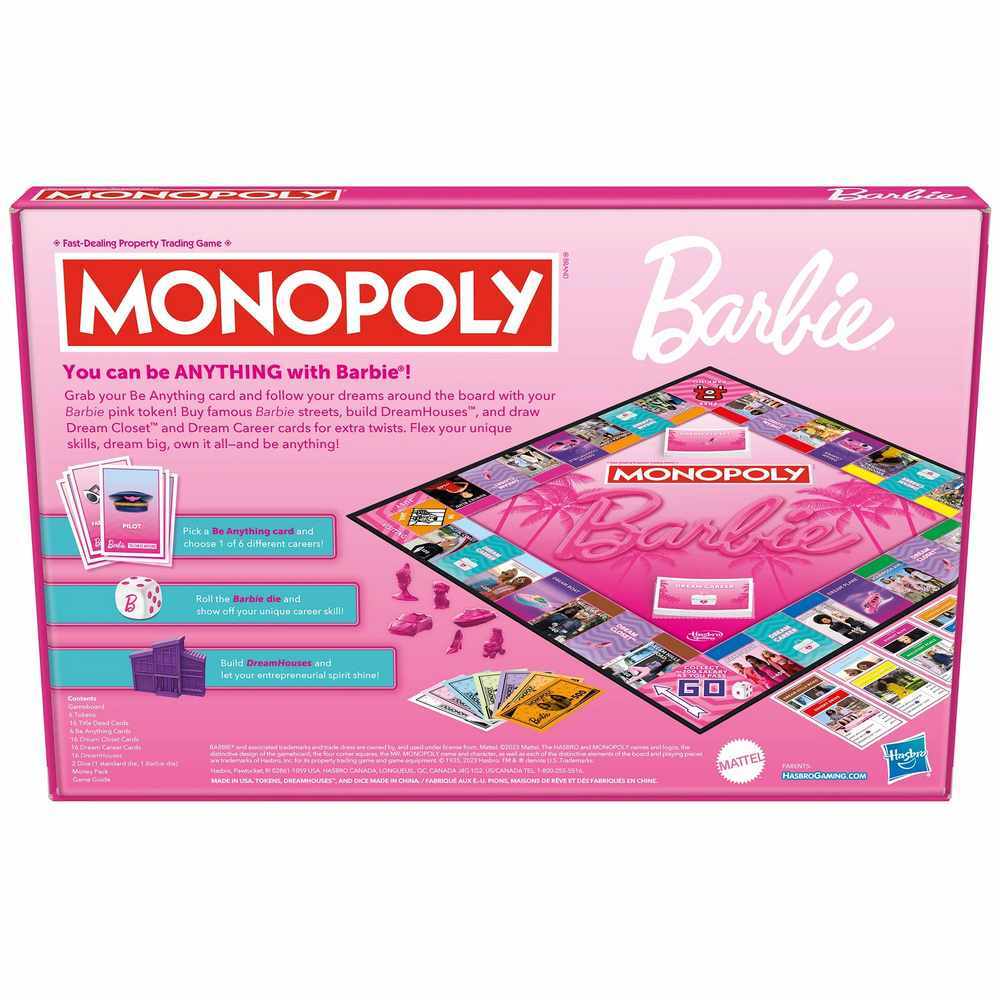 Monopoly Barbie Edition Board Game
