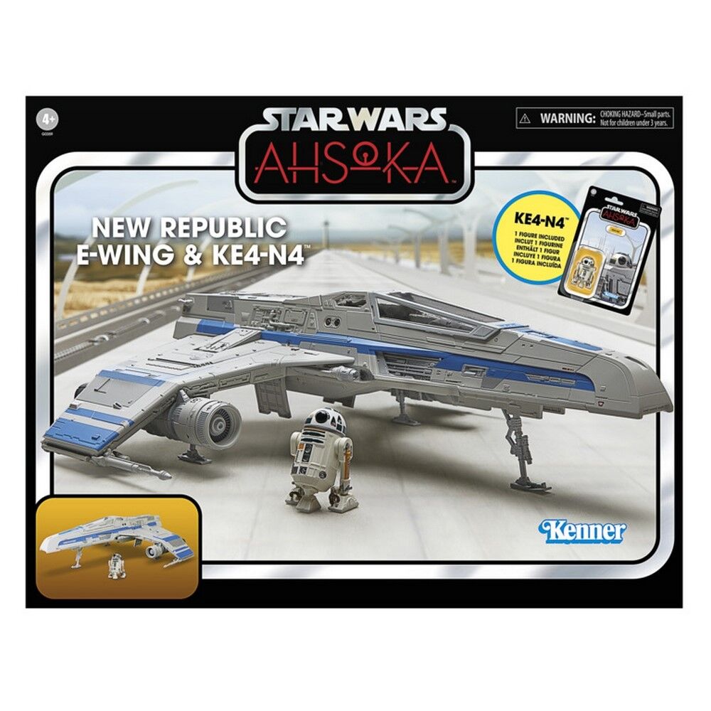 Star Wars The Vintage Collection New Republic E- Wing & KE4-N4