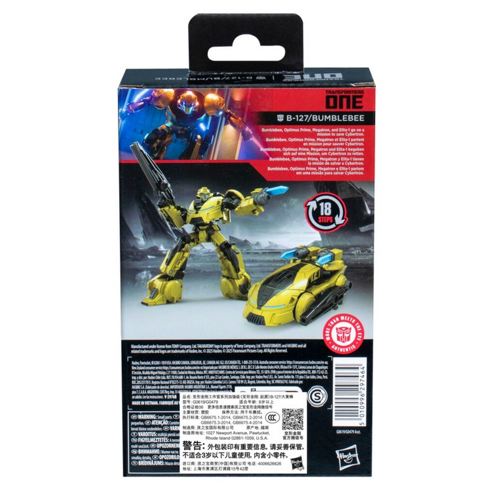 Transformers Studio Series A Level DLX B-127 Bumblebee