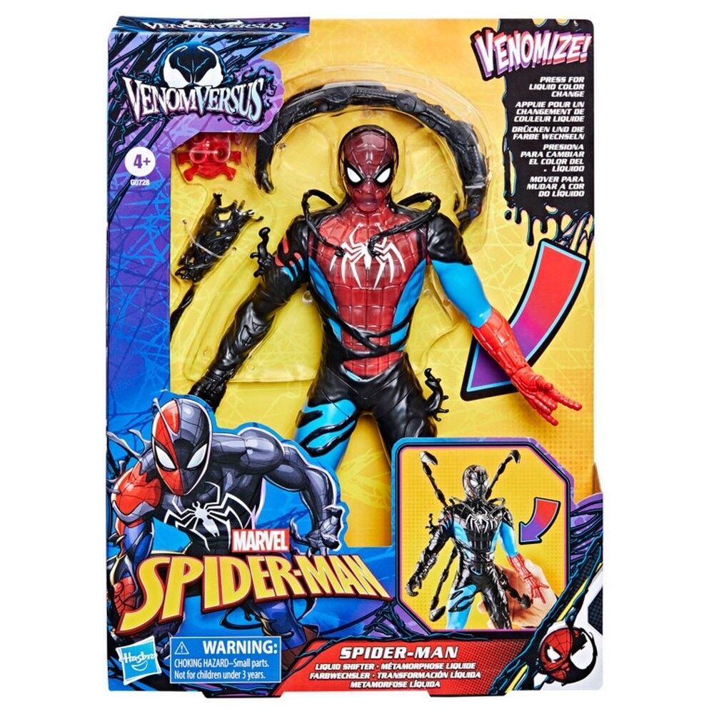 Marvel Spider Man Venomversus Liquid Shifter Figure