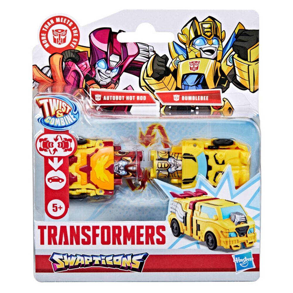 Transformers Swaptions Autobot Hot Rod & Bumblebee