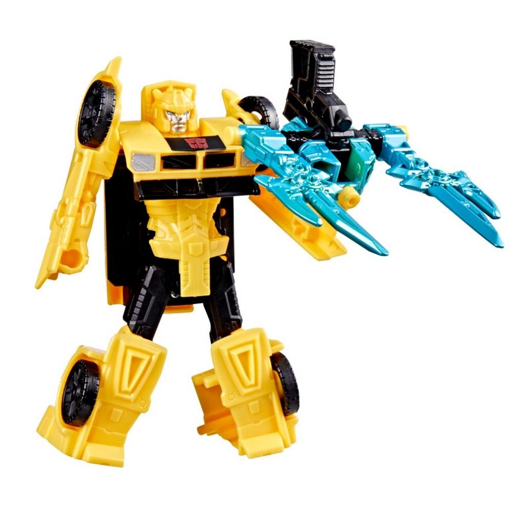 Transformers Cyberworld Armored Cyber Changers - Bumblebee