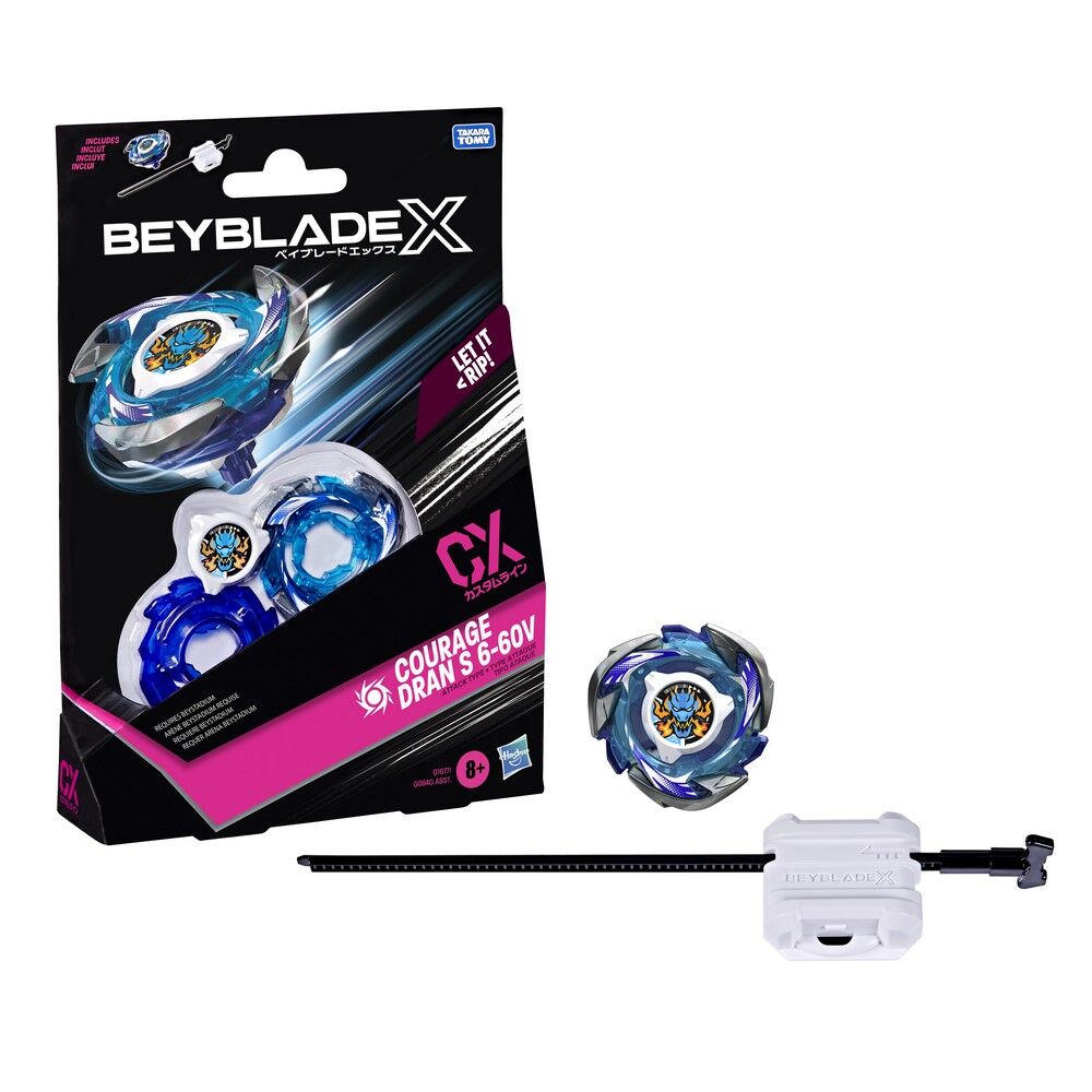 Beyblade X Courage Dran S 6-60V CX Starter Pack with Launcher