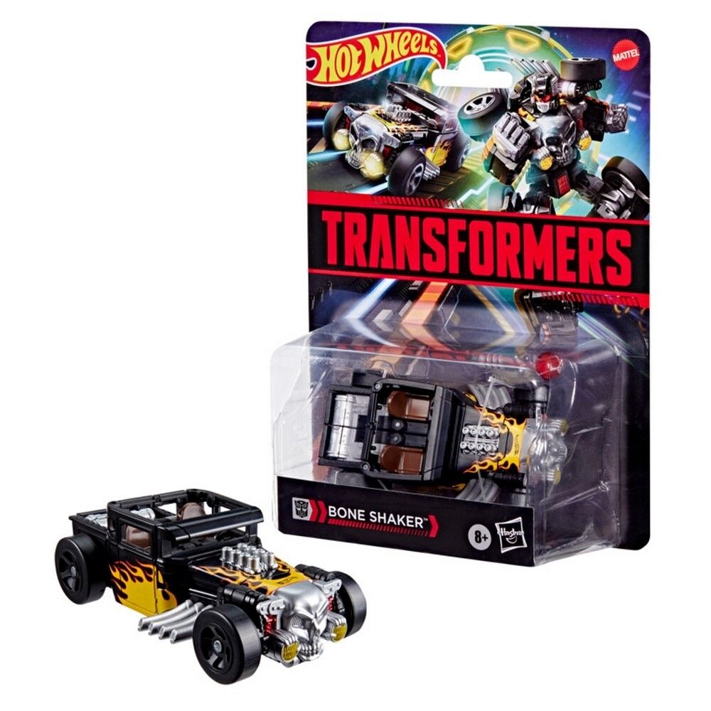 Transformers Generation X Hot Wheels Collaborative Hot Wheels - Bone Shaker