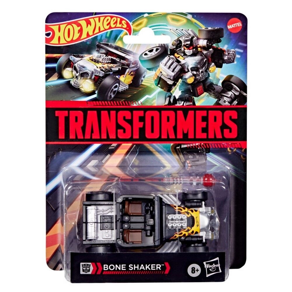 Transformers Generation X Hot Wheels Collaborative Hot Wheels - Bone Shaker