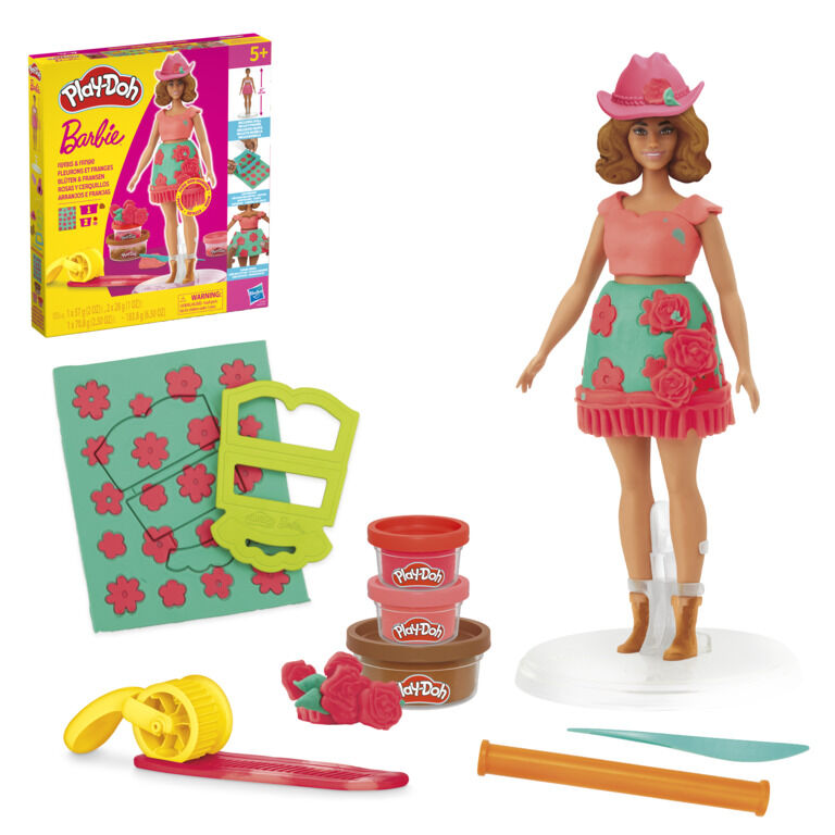 Play Doh Barbie Florals and Fringe