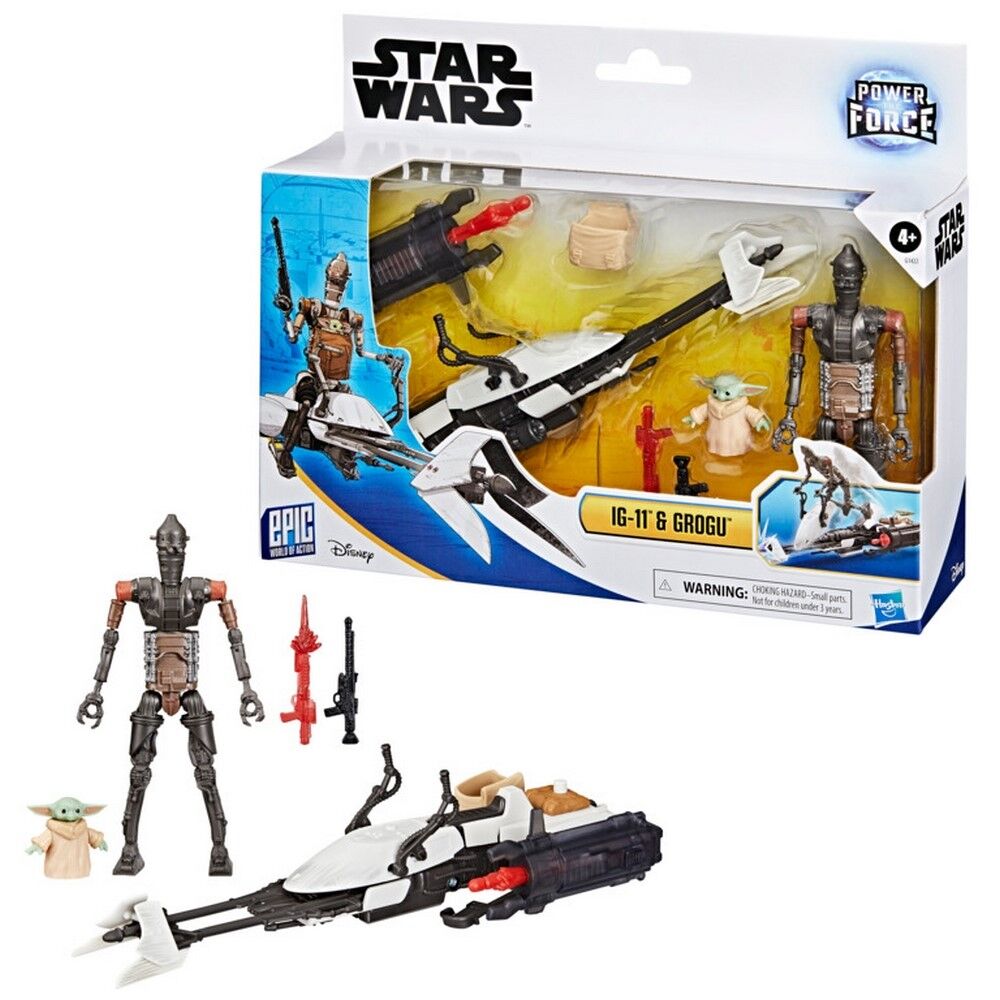 Star Wars  Action Figure 4Inch Figure Vehicle Pack