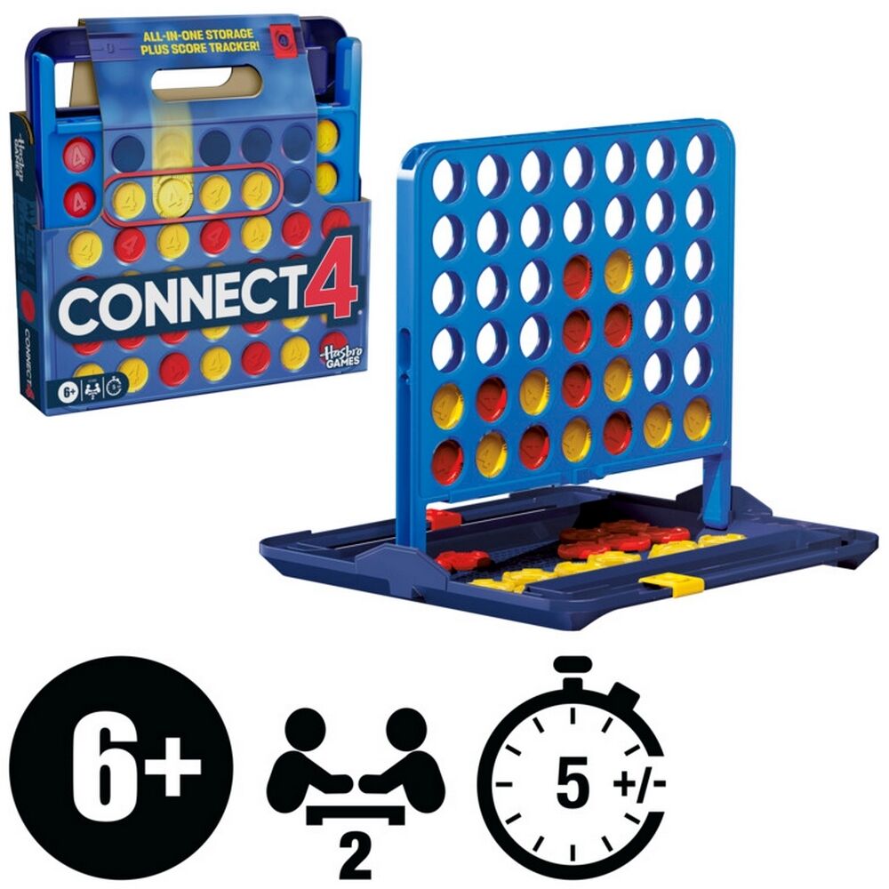 Connect 4 All-In-One Storage Game