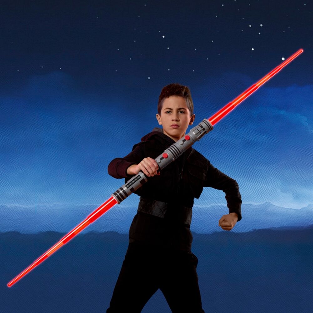 Star Wars Darth Maul Electronic Double-Bladed Lightsaber