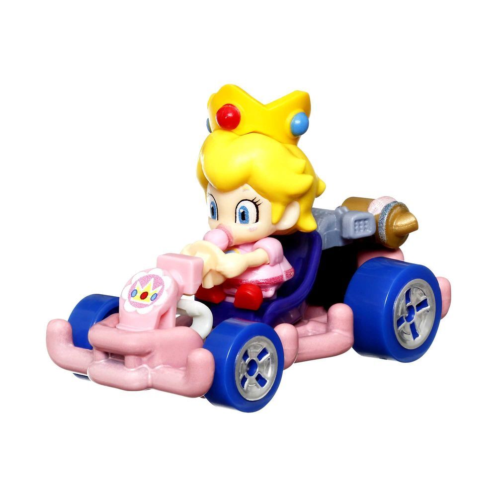 Hot Wheels Mario Kart - Baby Peach (Pipe Frame)
