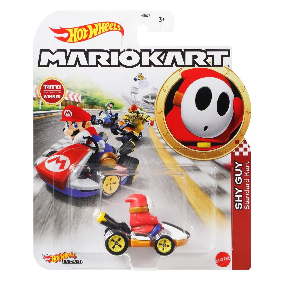 Hot Wheels Mario Kart - Shy Guy (Standard Kart)