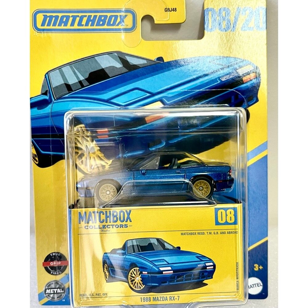 Matchbox Collector 08/20 1988 Mazda RX-7
