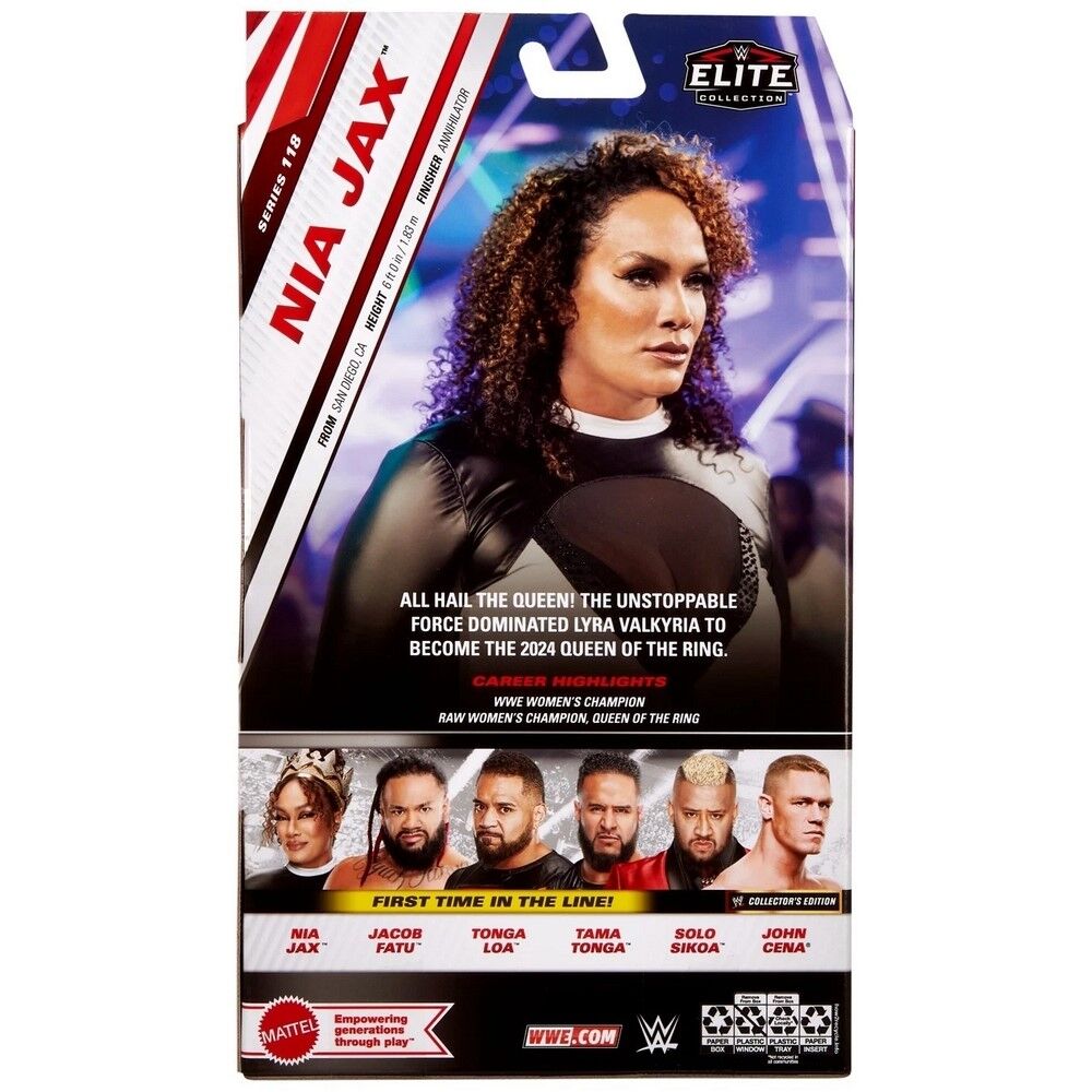 WWE Elite Collection Aciton Figure 118 Nia Jax