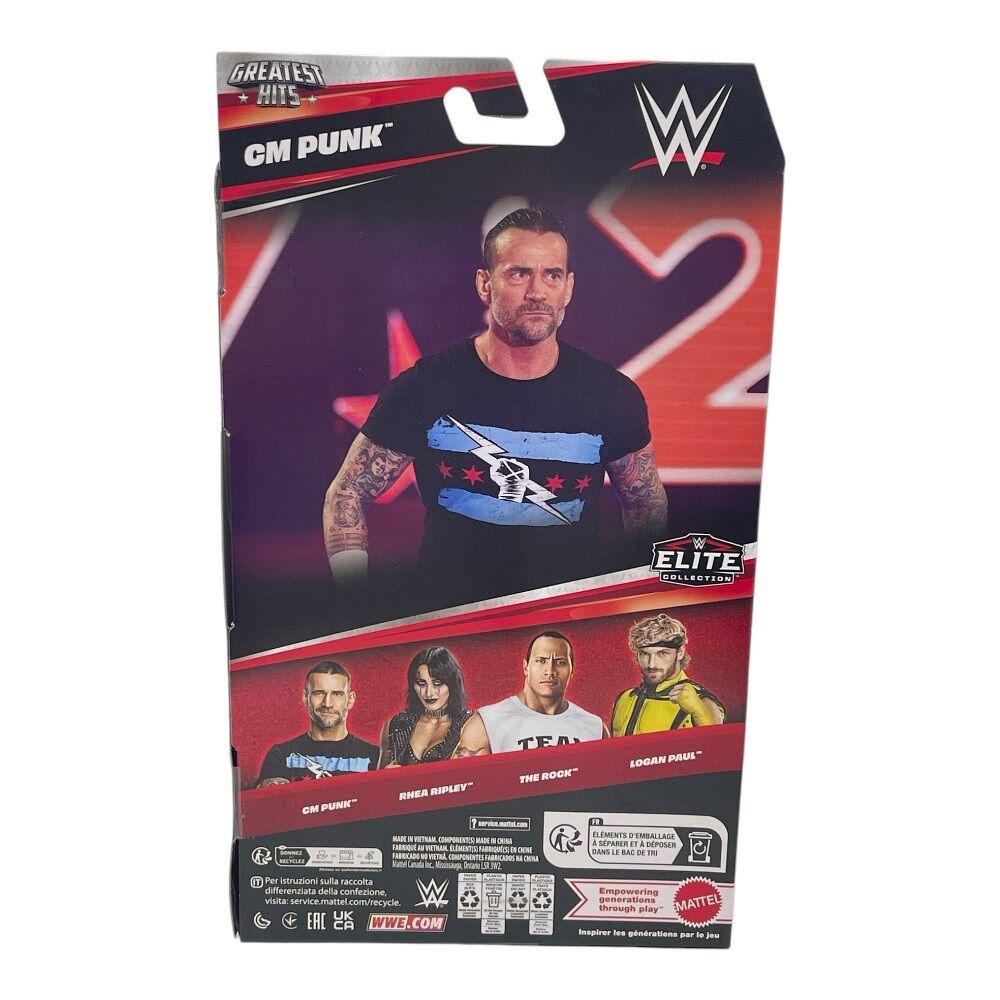 WWE Elite Collection Action Figure Greatest Hits - CM Punk