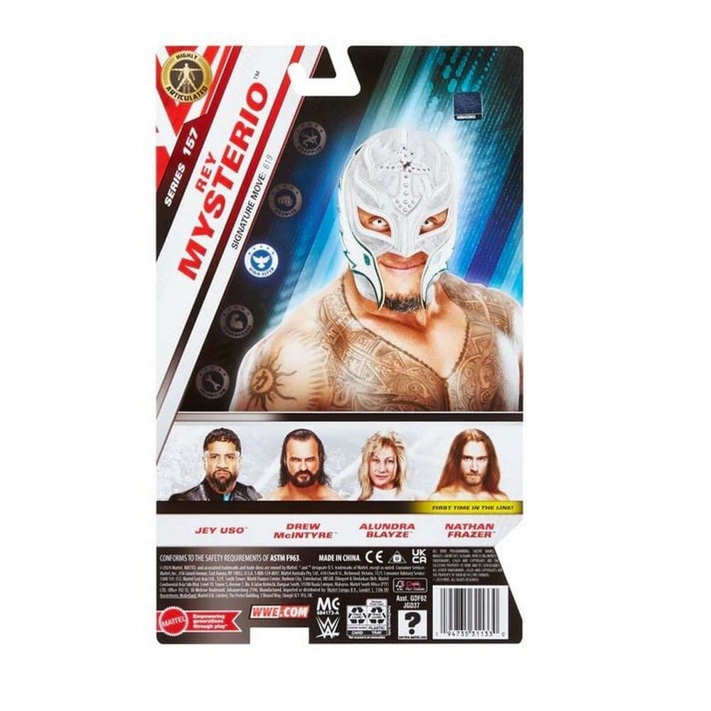 WWE Basic Action Figure Main Event Serie 157 Rey Mysterio