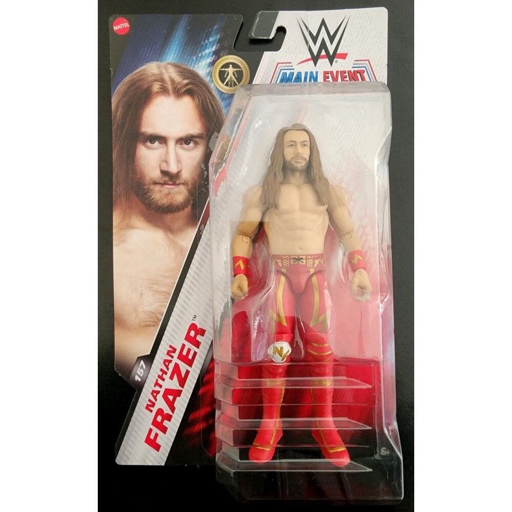 WWE Basic Action Figure Main Event Serie 157 Nathan Frazer
