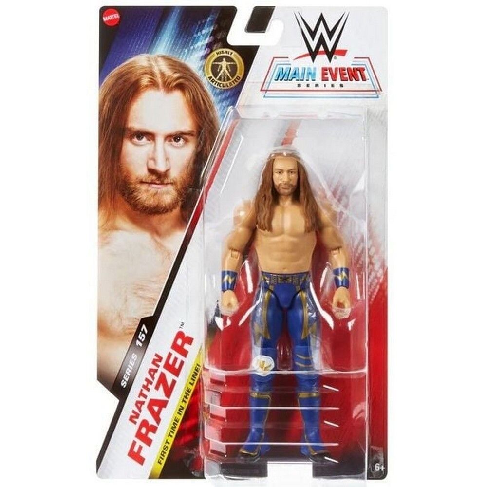 WWE Basic Action Figure Main Event Serie 157 Nathan Frazer