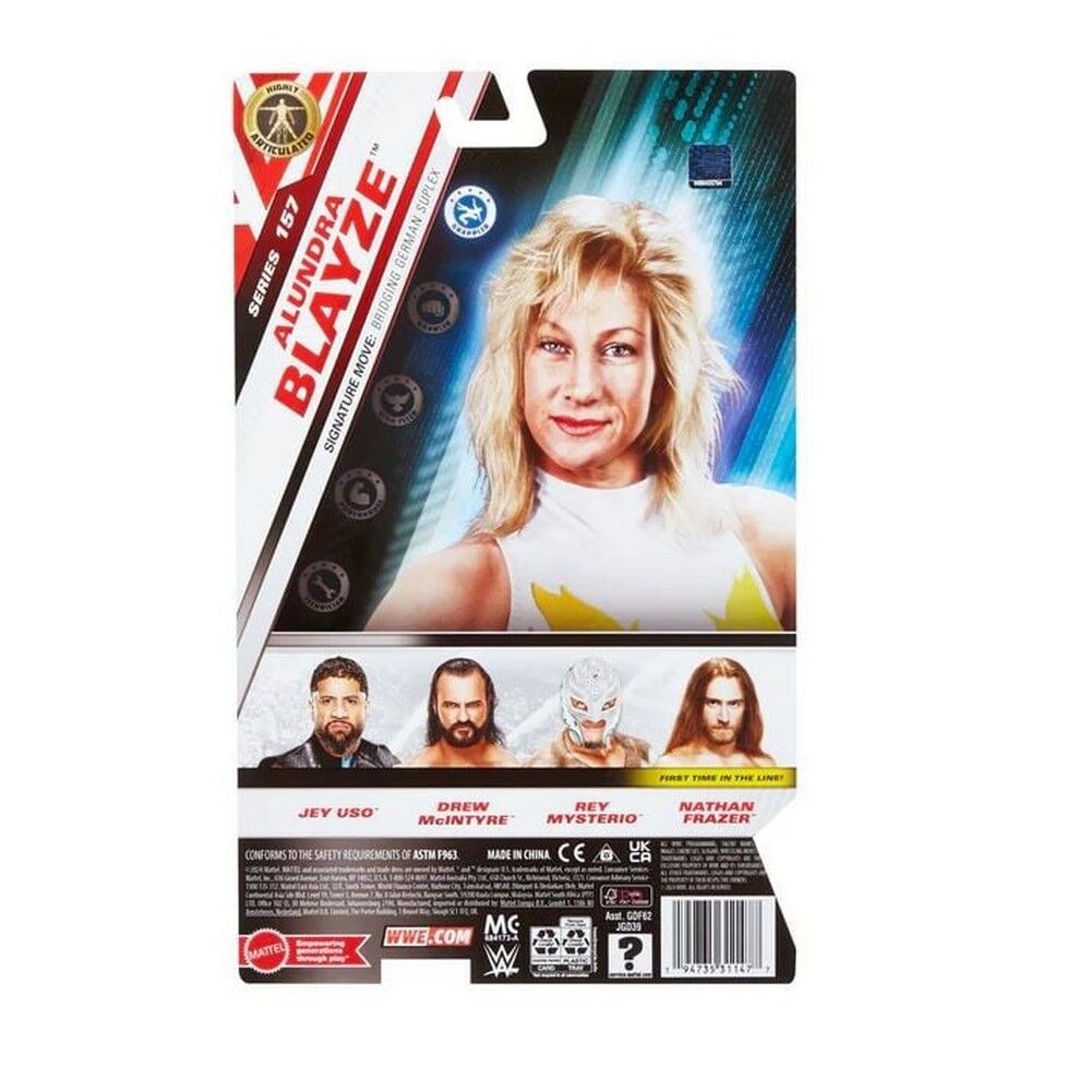 WWE Basic Action Figure Main Event Serie 157 Alundra Blayze