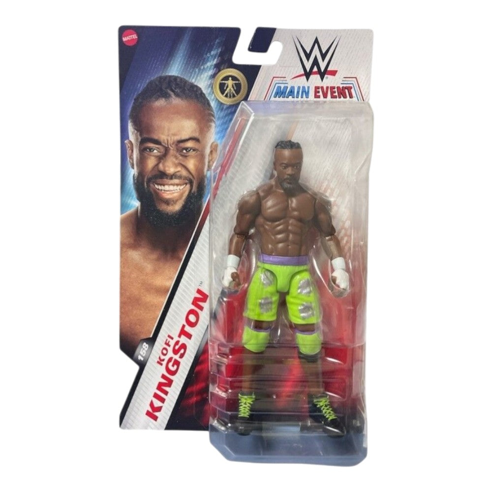 WWE Basic Action Figure Main Event Serie 158 Kingston Kofi