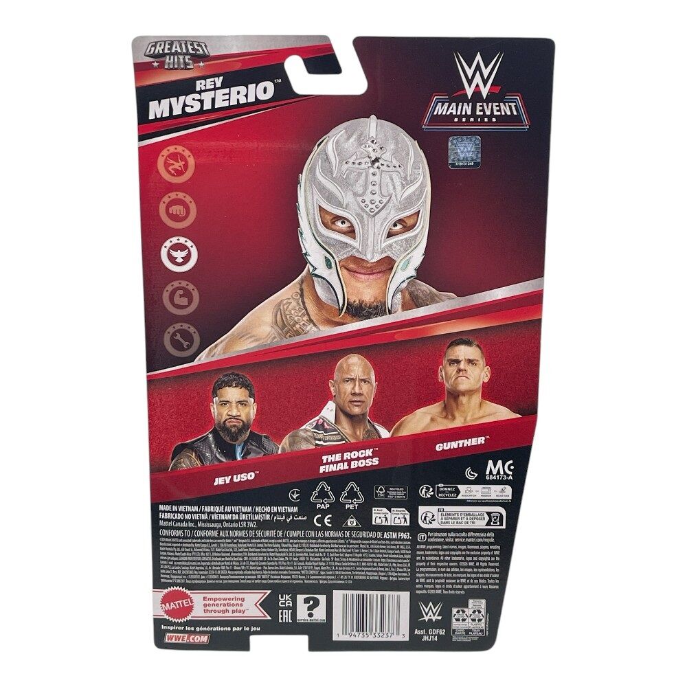 WWE Basic Action Figure Main Event Greatest Hits - Rey Mysterio
