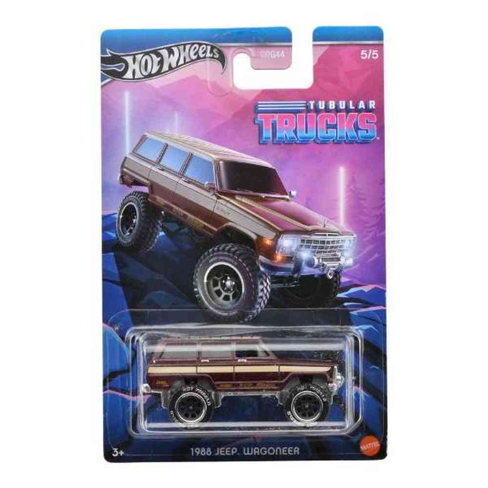 Hot Wheels Themed Tubular Trucks - 1986 Jeep Wagoneer