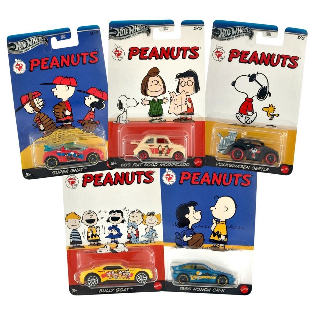 HW ETERTAINMENT PEANUTS Set of 5
