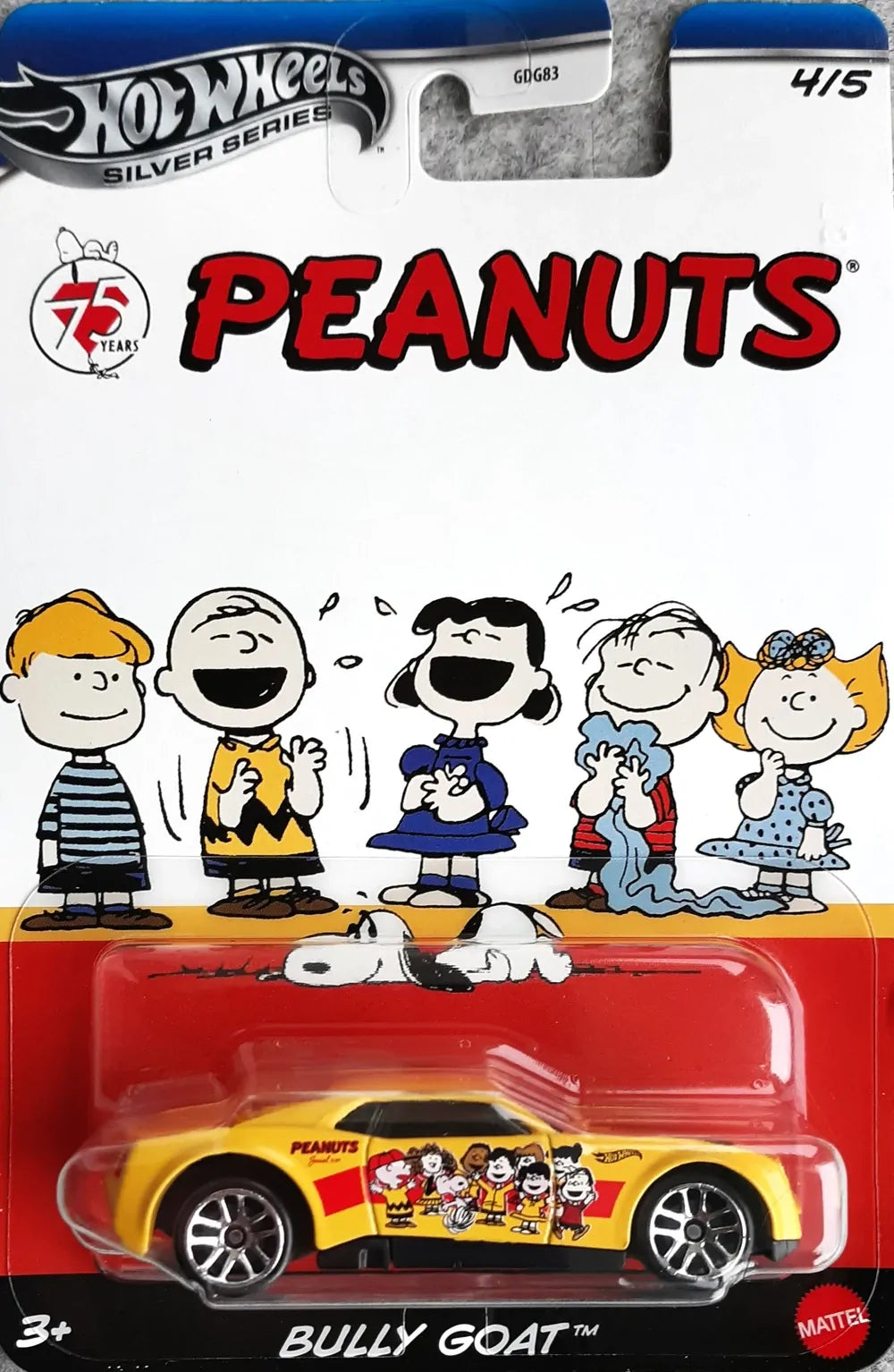 Hot Wheels Entertainment Peanuts Bully Goat