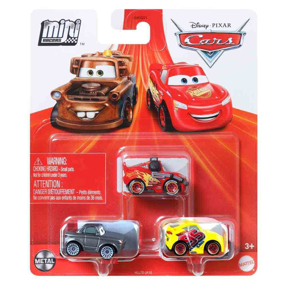 Cars 3 mini racers sales 3 pack