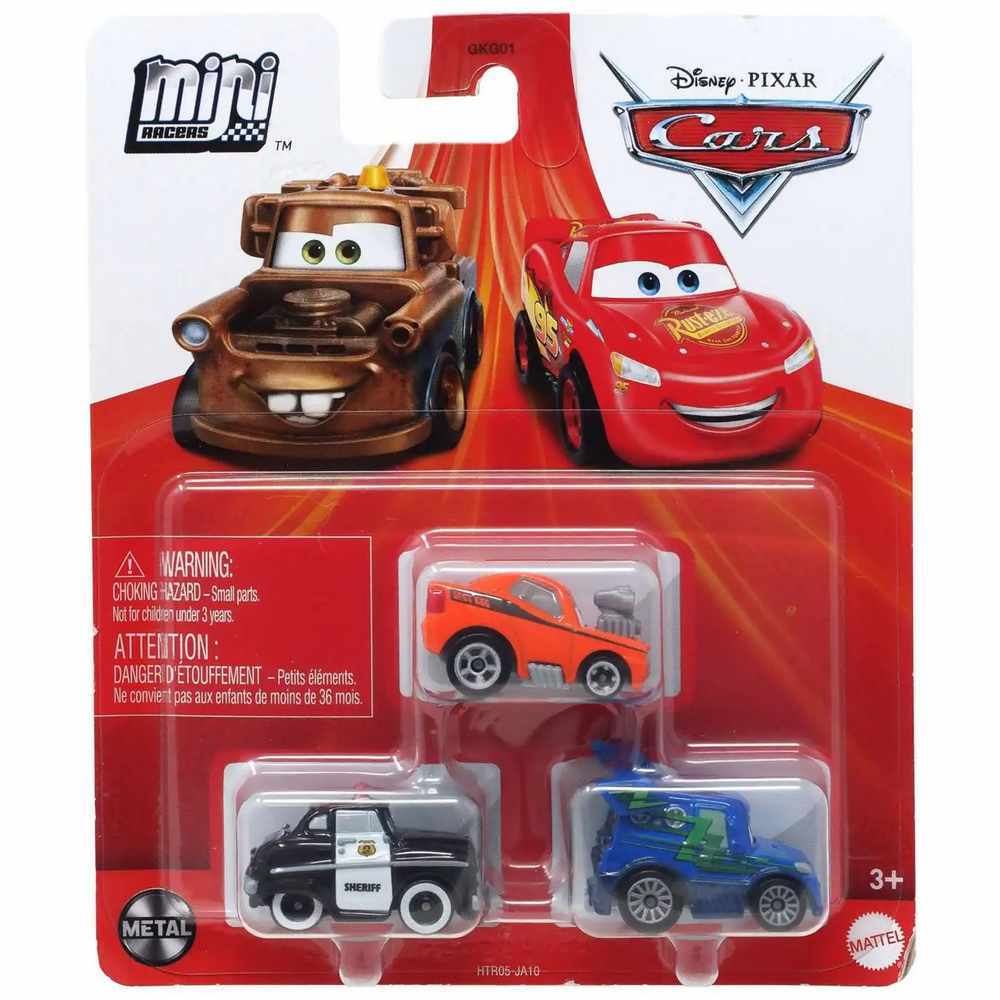 Disney Pixar Cars Mini Racers 3 Pack - Not In My Town Pack
