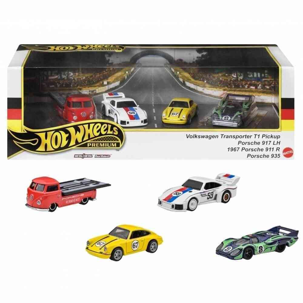 Hot Wheels Premium Collector Set - German Vehicles