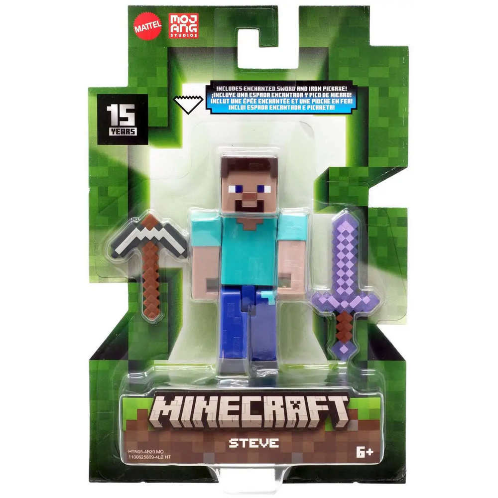Minecraft 15th Anniversary Figure - Steve