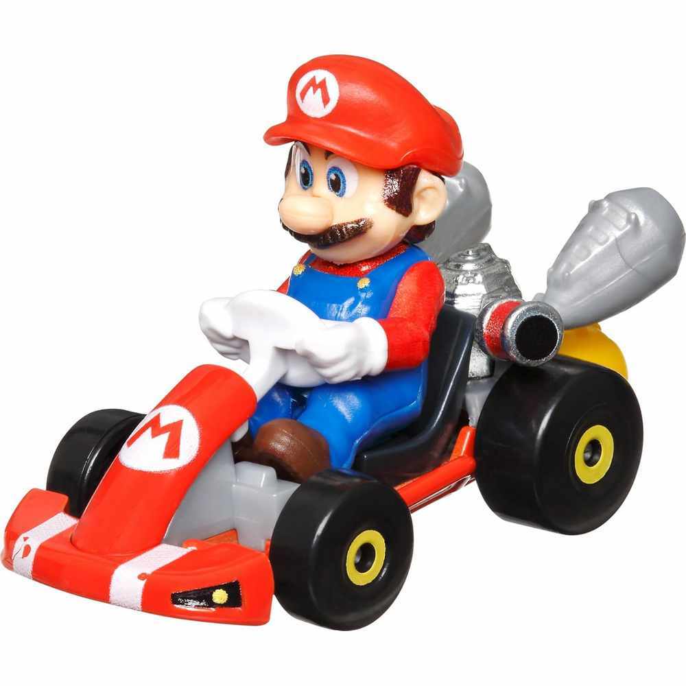 Hot Wheels Mario Kart 4 Pack - The Super Mario Bros Movie