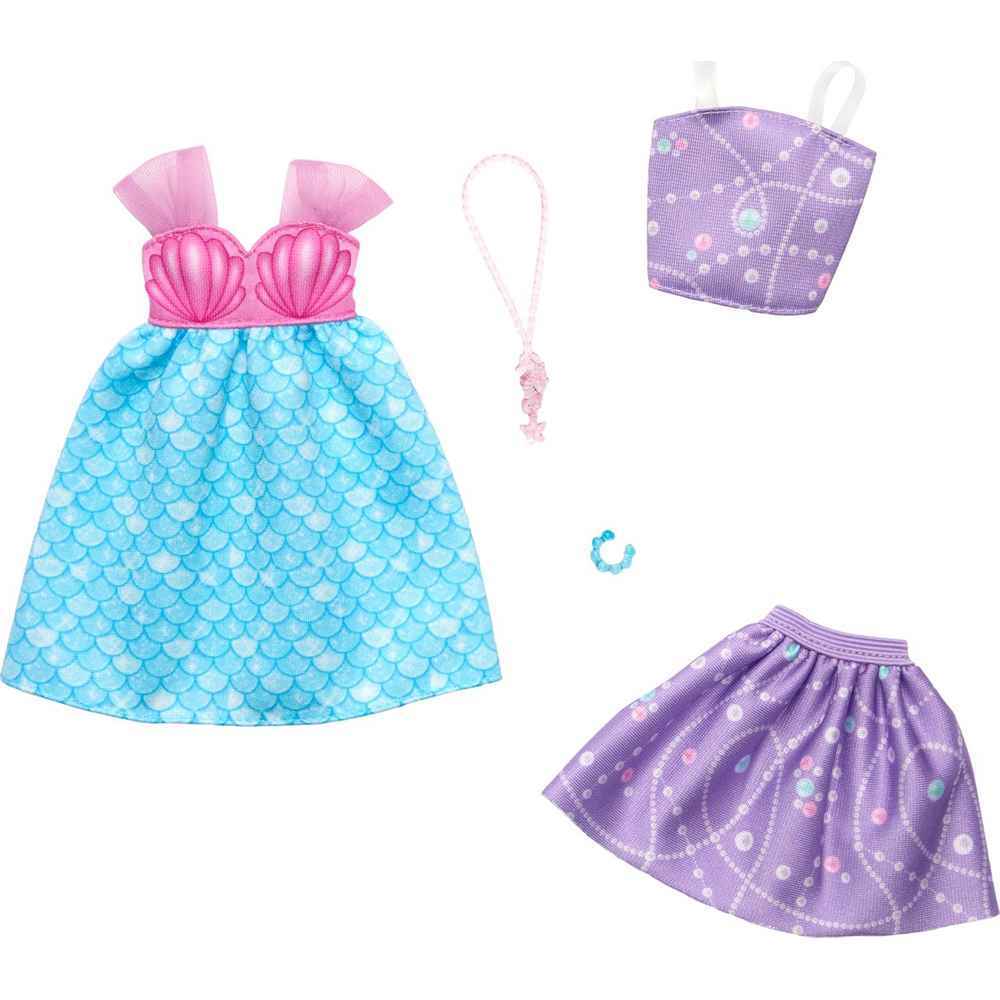 Barbie Fashion 2 Pack - Mermaid Themed Dress