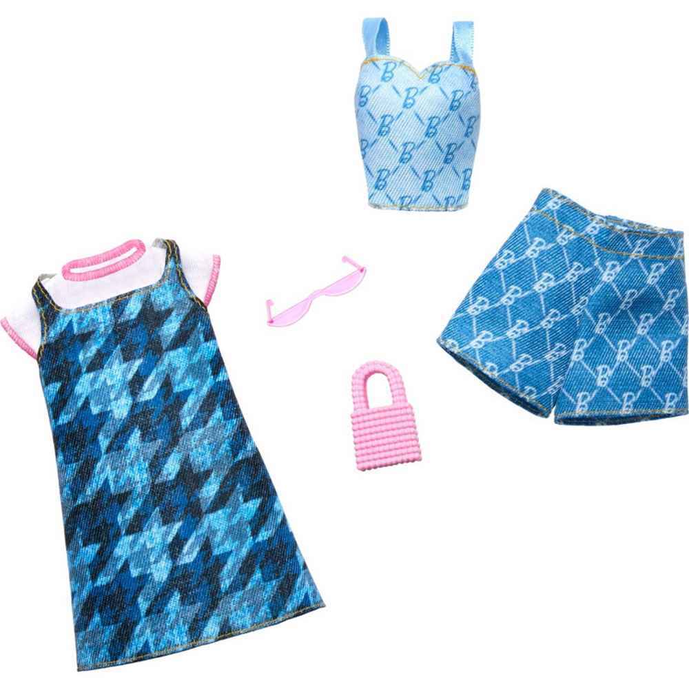 Barbie Fashion 2-Pack - Blue Denim Dress
