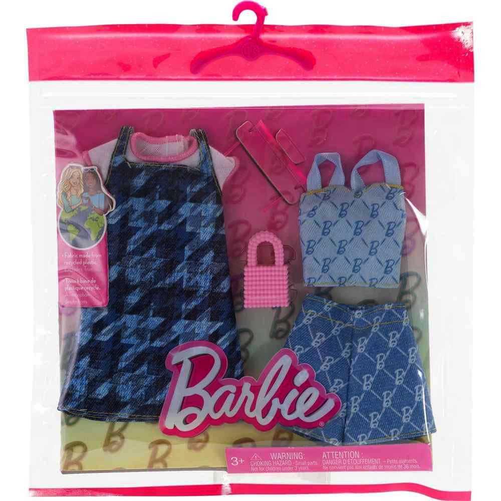 Barbie Fashion 2-Pack - Blue Denim Dress