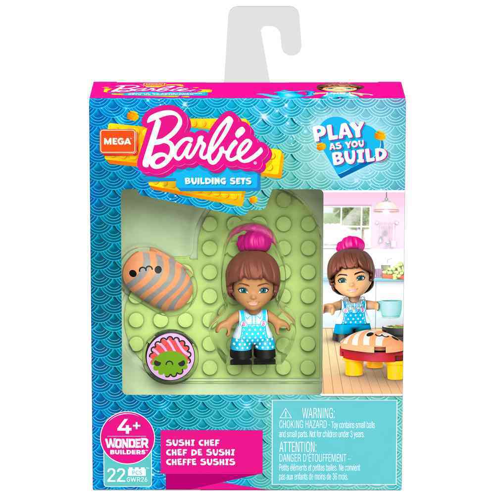 Mega Barbie Building Sets - Sushi Chef