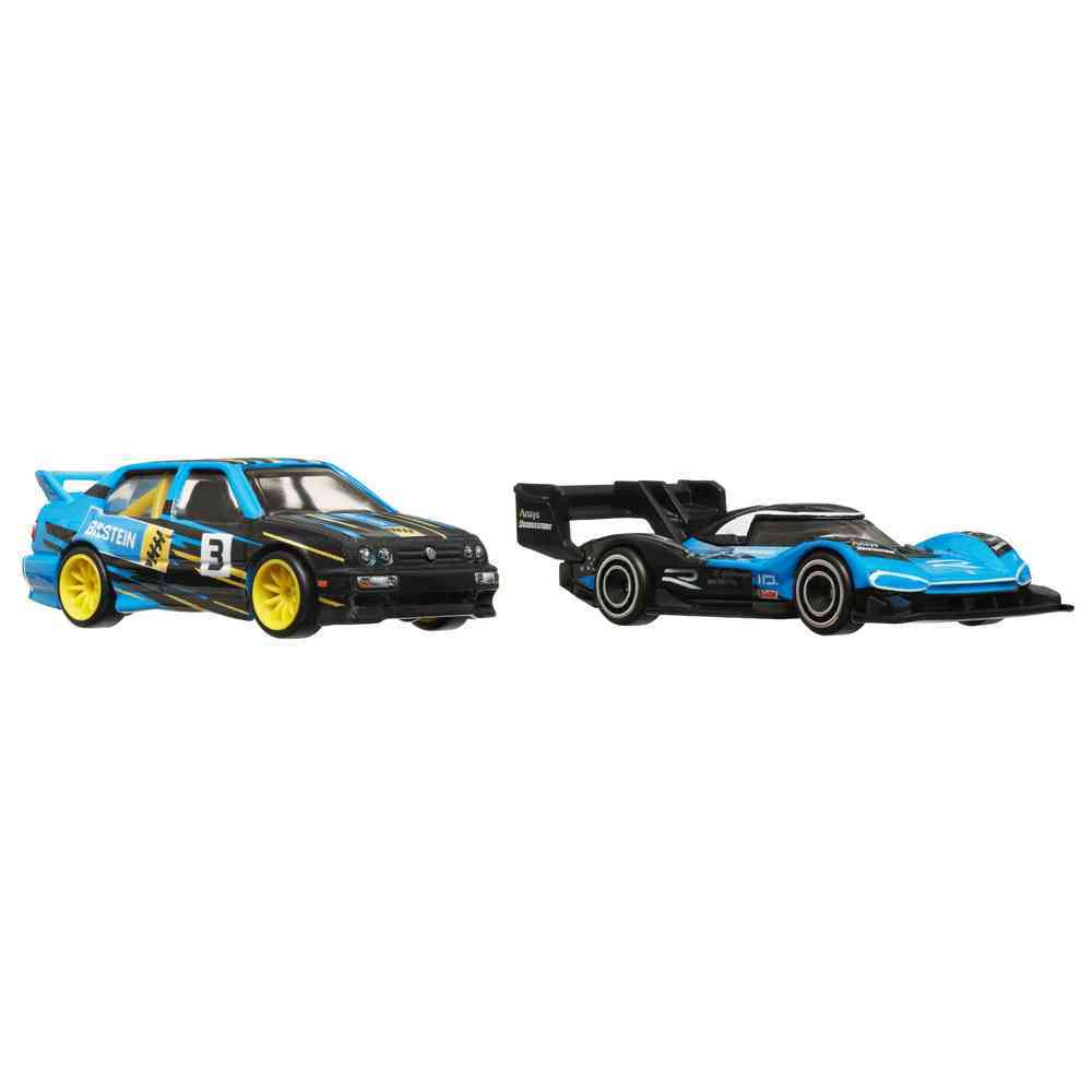 Hot Wheels Premium Car Culture 2 Pack - Volkswagen Jetta MK3 & Volkswagen ID R