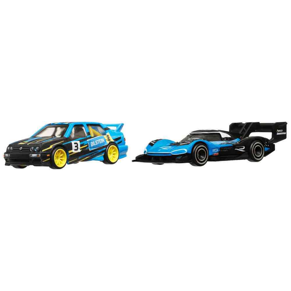 Hot Wheels Premium Car Culture 2 Pack - Volkswagen Jetta MK3 & Volkswagen ID R