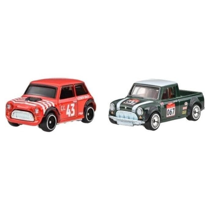 Hot Wheels Premium Morris Mini & '67 Austin Mini Pickup