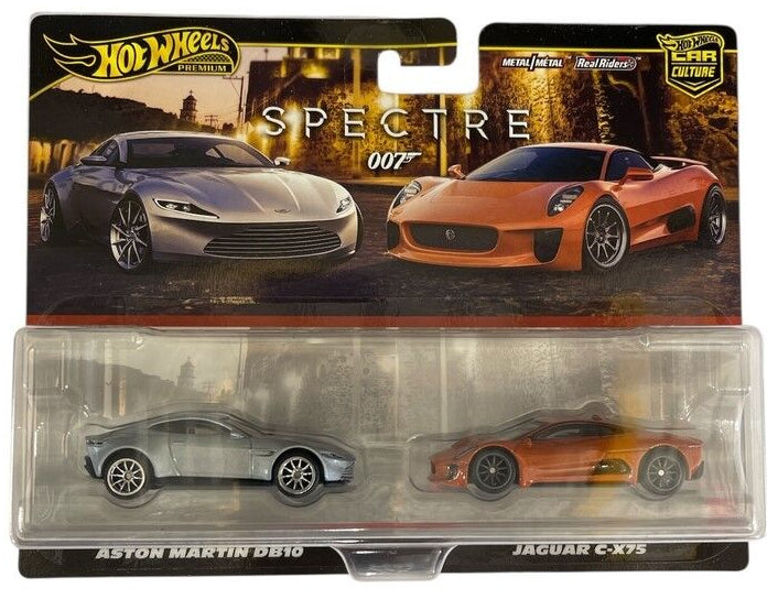 Hot Wheels Premium Car Culture 2 Pack - Aston Martin DB10 & Jaguar C-X75