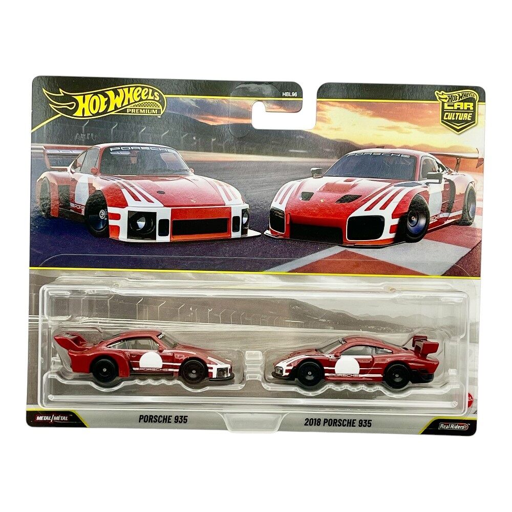 Hot Wheels Premium Car Culture 2 Pack Porsche 935 / 2018 Porsche 935