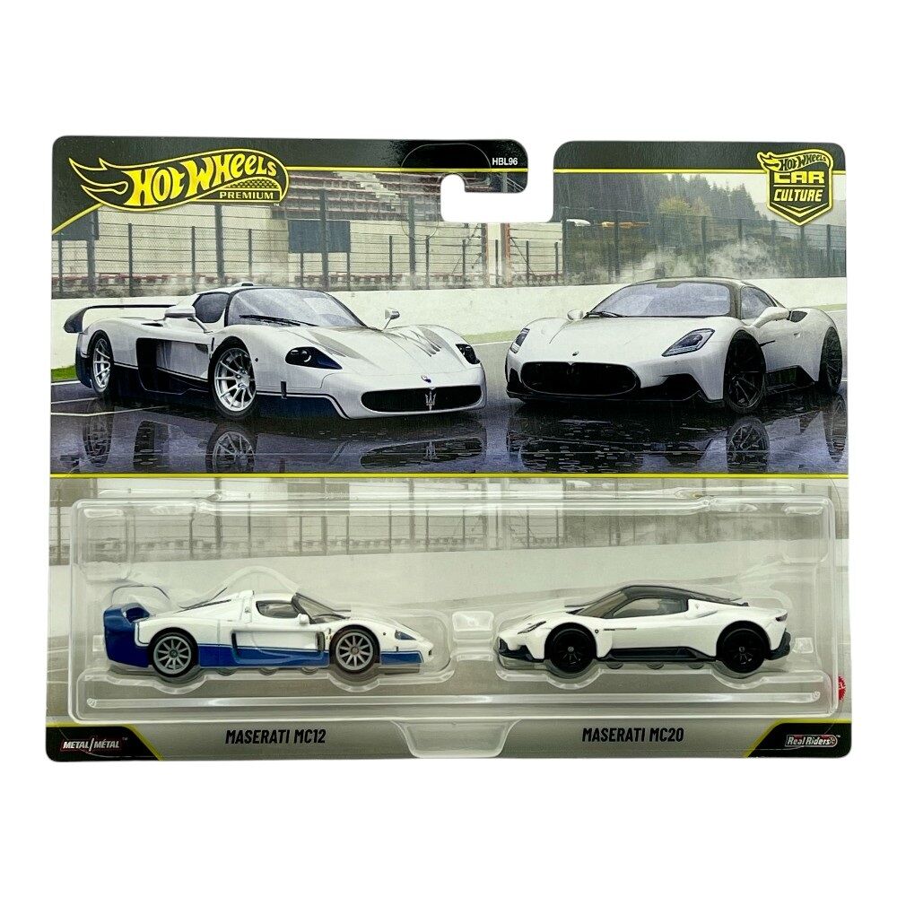 Hot Wheels Premium Car Culture 2 Pack Maserati MC12 & Maserati MC20