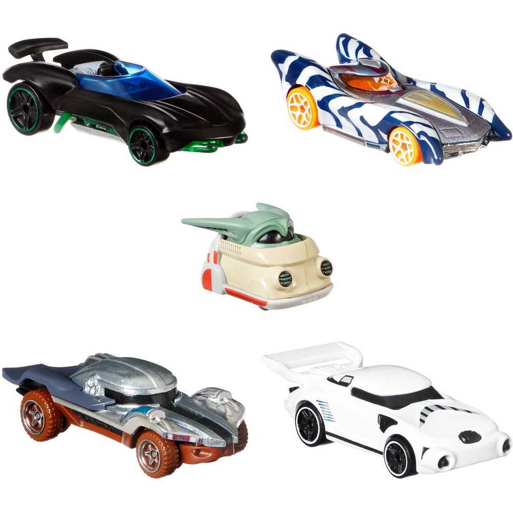 Hot Wheels Star Wars Character Cars 5pk - The Mandalorian