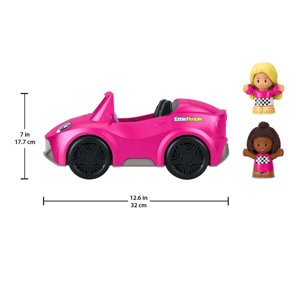 Little People Barbie Convertible Car