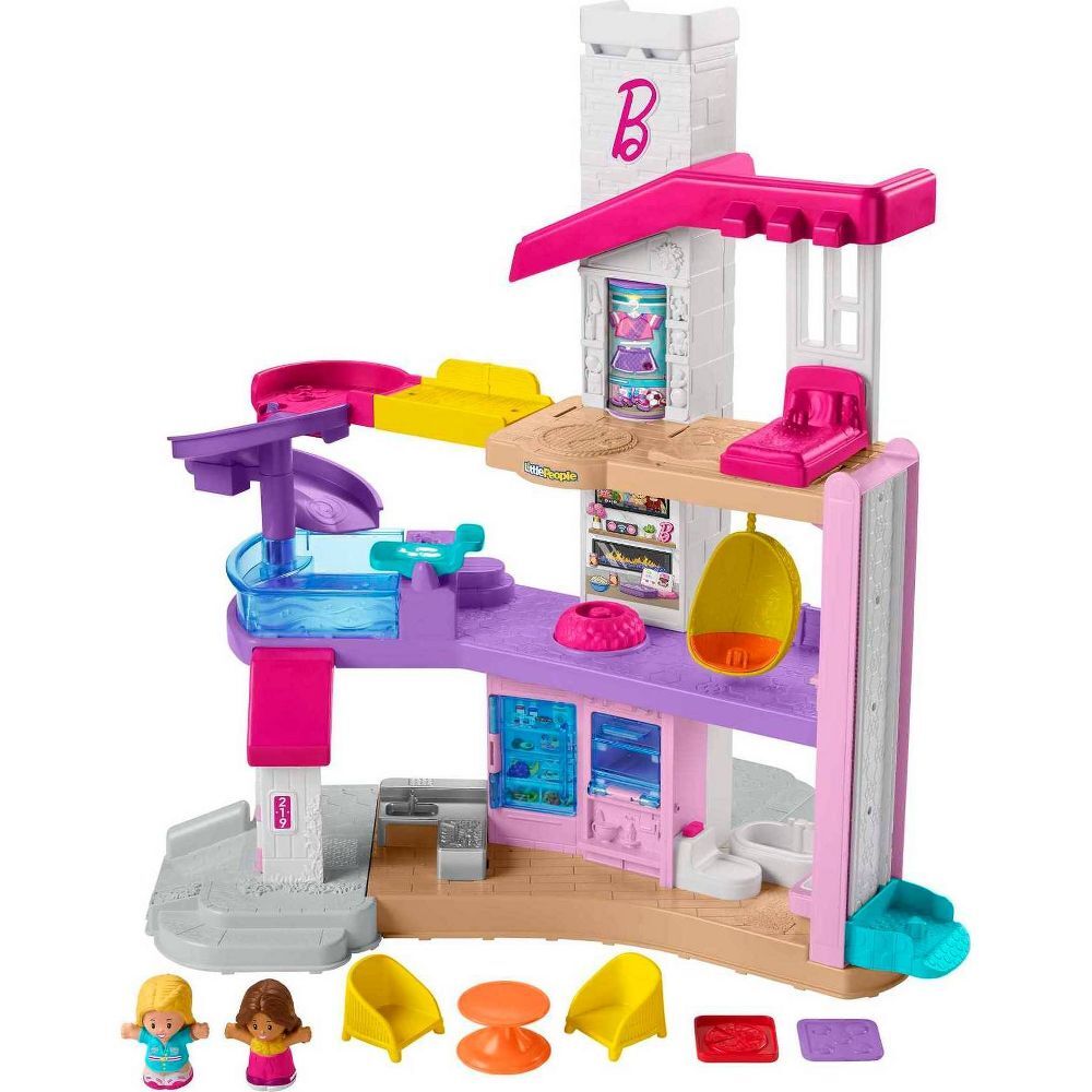Fisher Price Barbie Little Dreamhouse By Little People